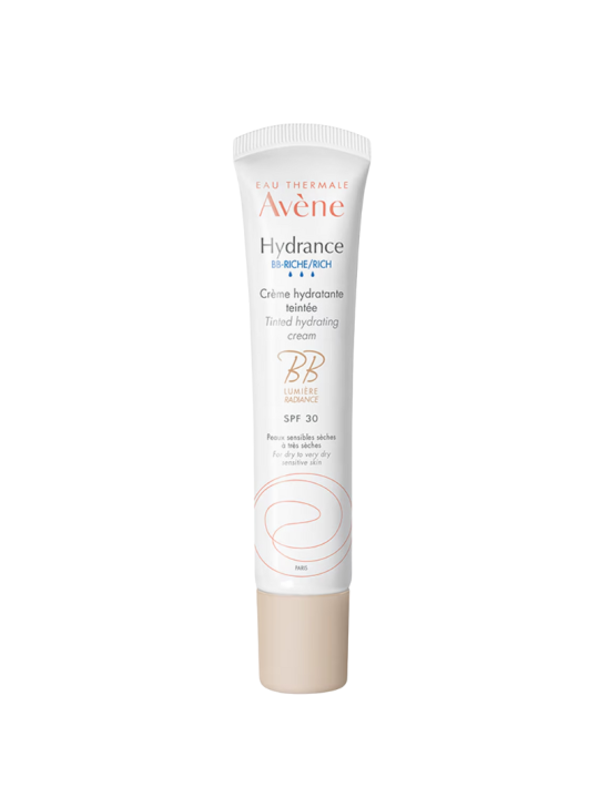 Avene hydrance bb-rica crema hidratante spf 30 con color