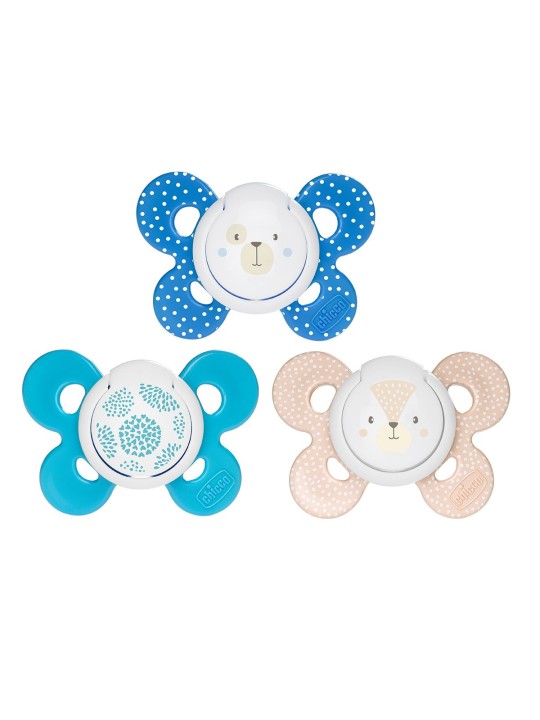 Chicco chupete silicona physio comfort niño 6-16 m 2 uds