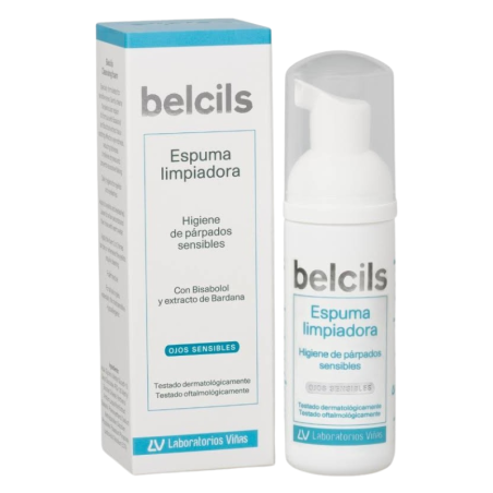 Belcils espuma limpiadora parpados y pestañas.