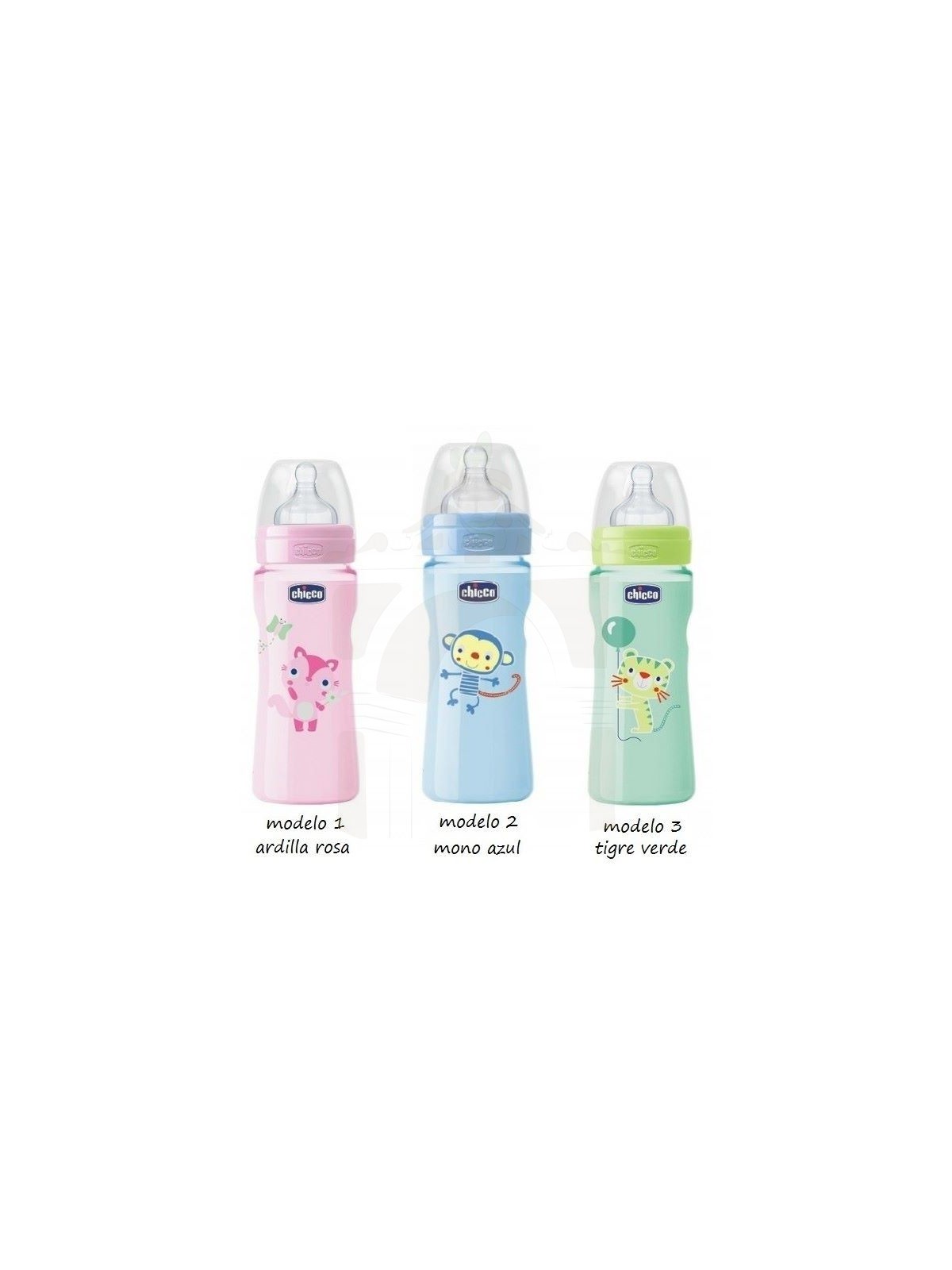 Chicco biberon well-being tetina silicona 250 ml +2m flujo medio