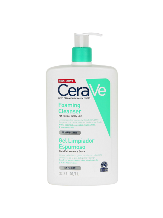 Cerave gel limpiador espumoso 976 ml