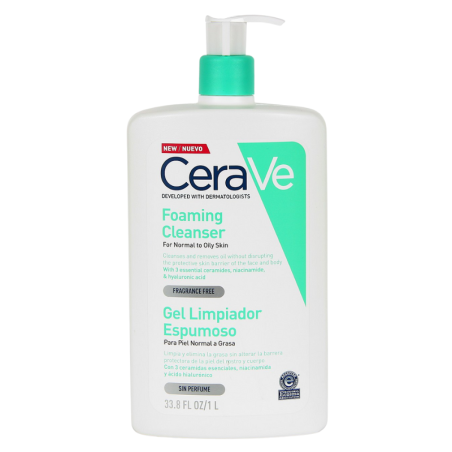 Cerave gel limpiador espumoso 976 ml