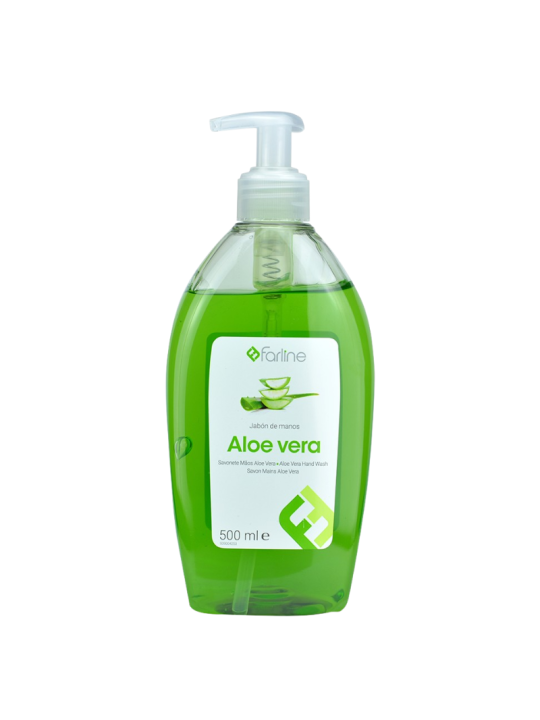Farline jabon de manos aloe vera 500 ml