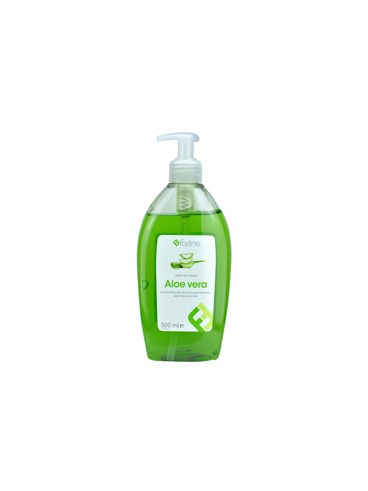 Farline jabon de manos aloe vera 500 ml