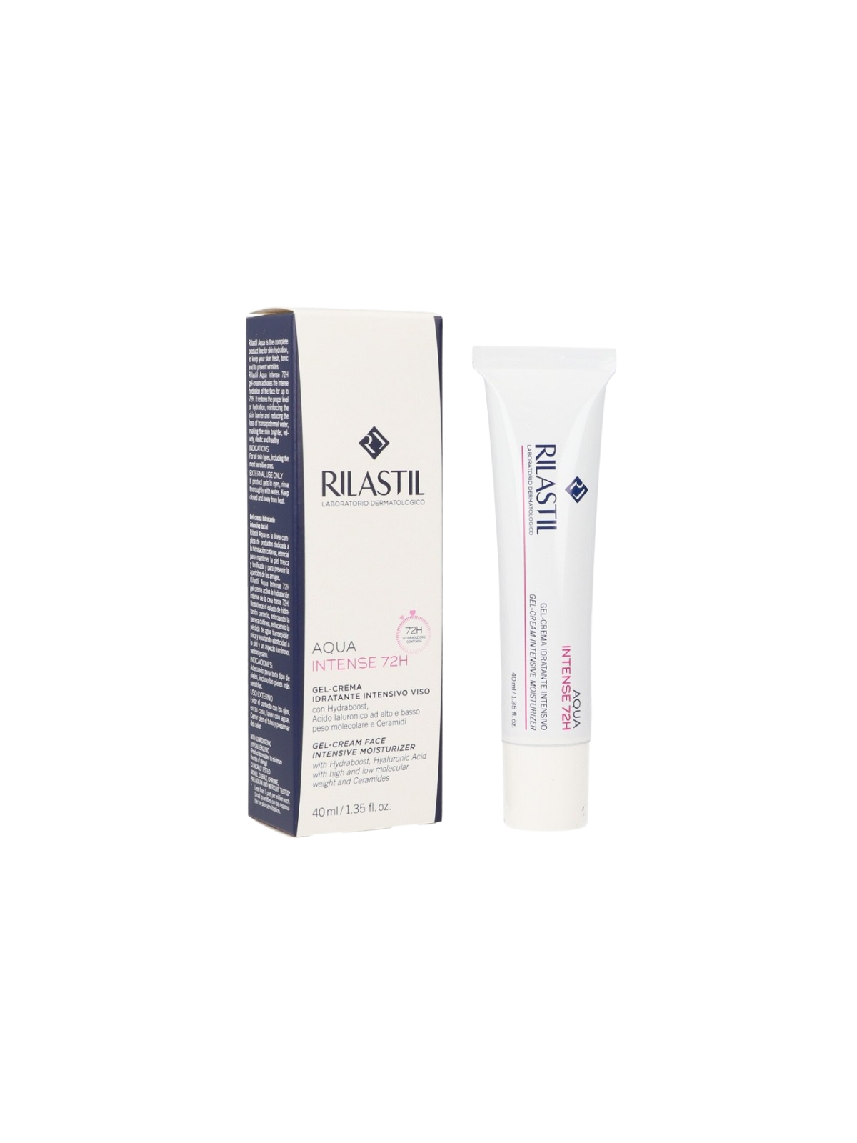 Rilastil aqua intense 72 h gel crema 40 ml