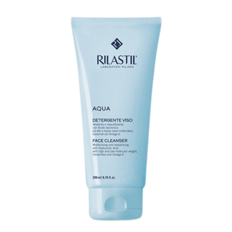 Rilastil aqua limpiador facial gel 200 ml