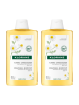 Klorane champu camomila cabellos rubios duplo 2x400ml