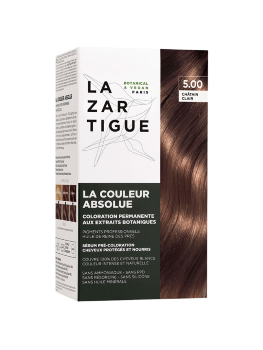 Lazartigue coloracion absolute 5.00 castaño claro
