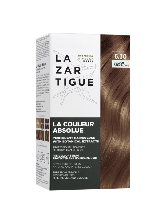 Lazartigue coloracion absolute 6.30 rubio oscuro dorado