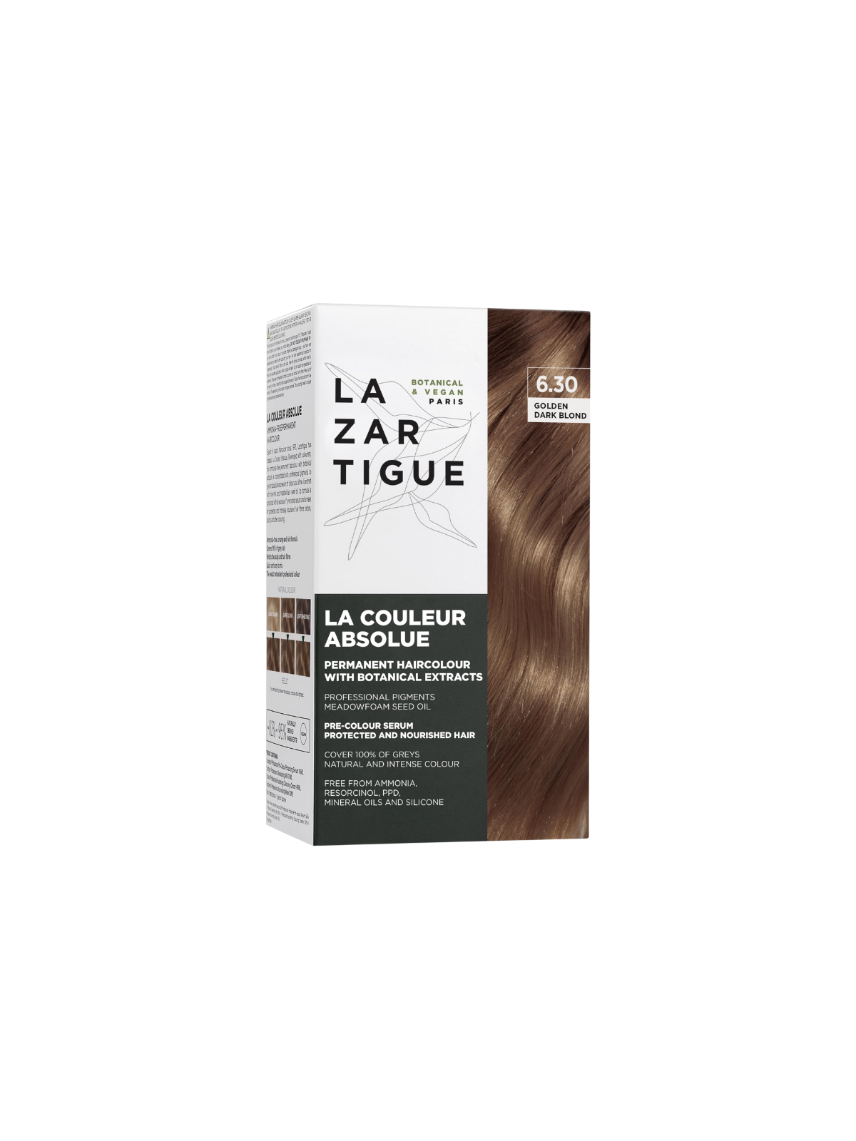 Lazartigue coloracion absolute 6.30 rubio oscuro dorado