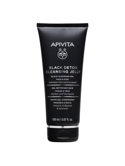 Apivita black detox cleansing jelly 150ml