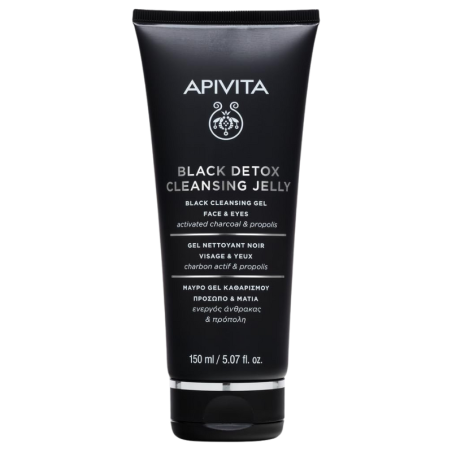 Apivita black detox cleansing jelly 150ml