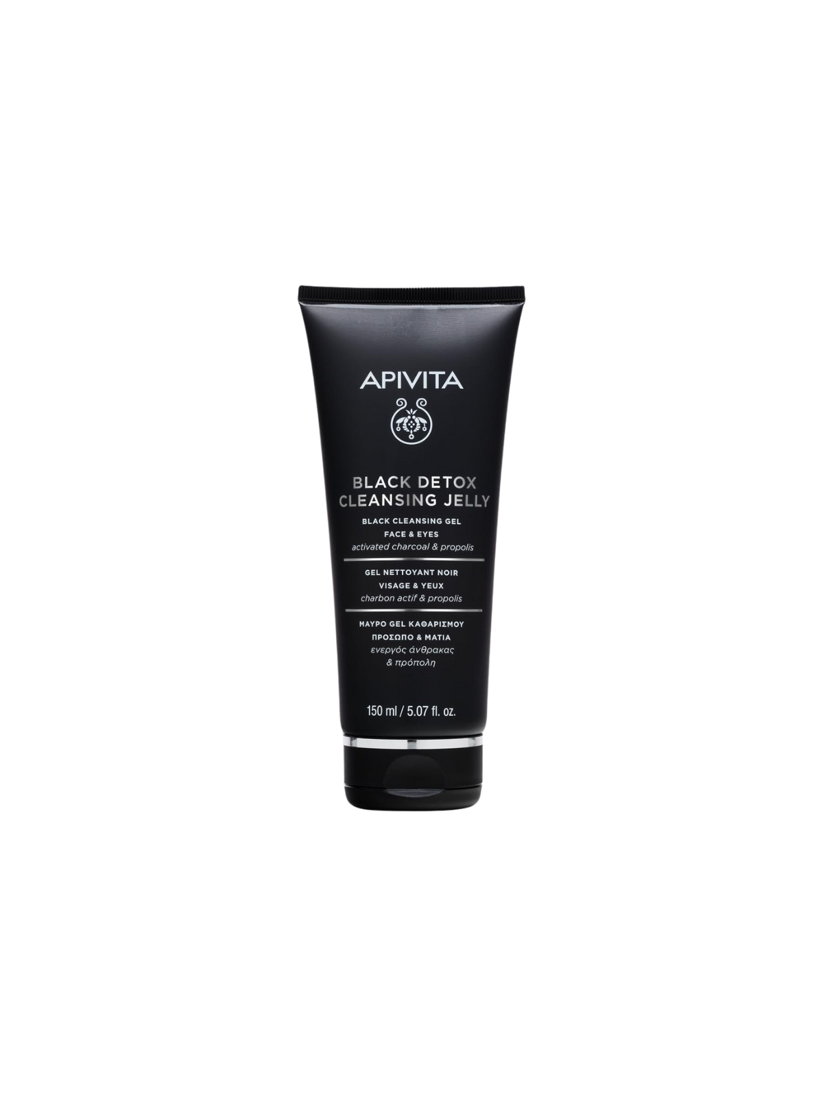 Apivita black detox cleansing jelly 150ml