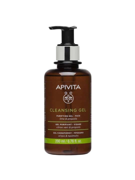 Apivita gel purificante lima y propolis 200ml