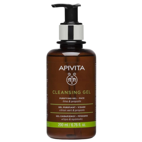 Apivita gel purificante lima y propolis 200ml