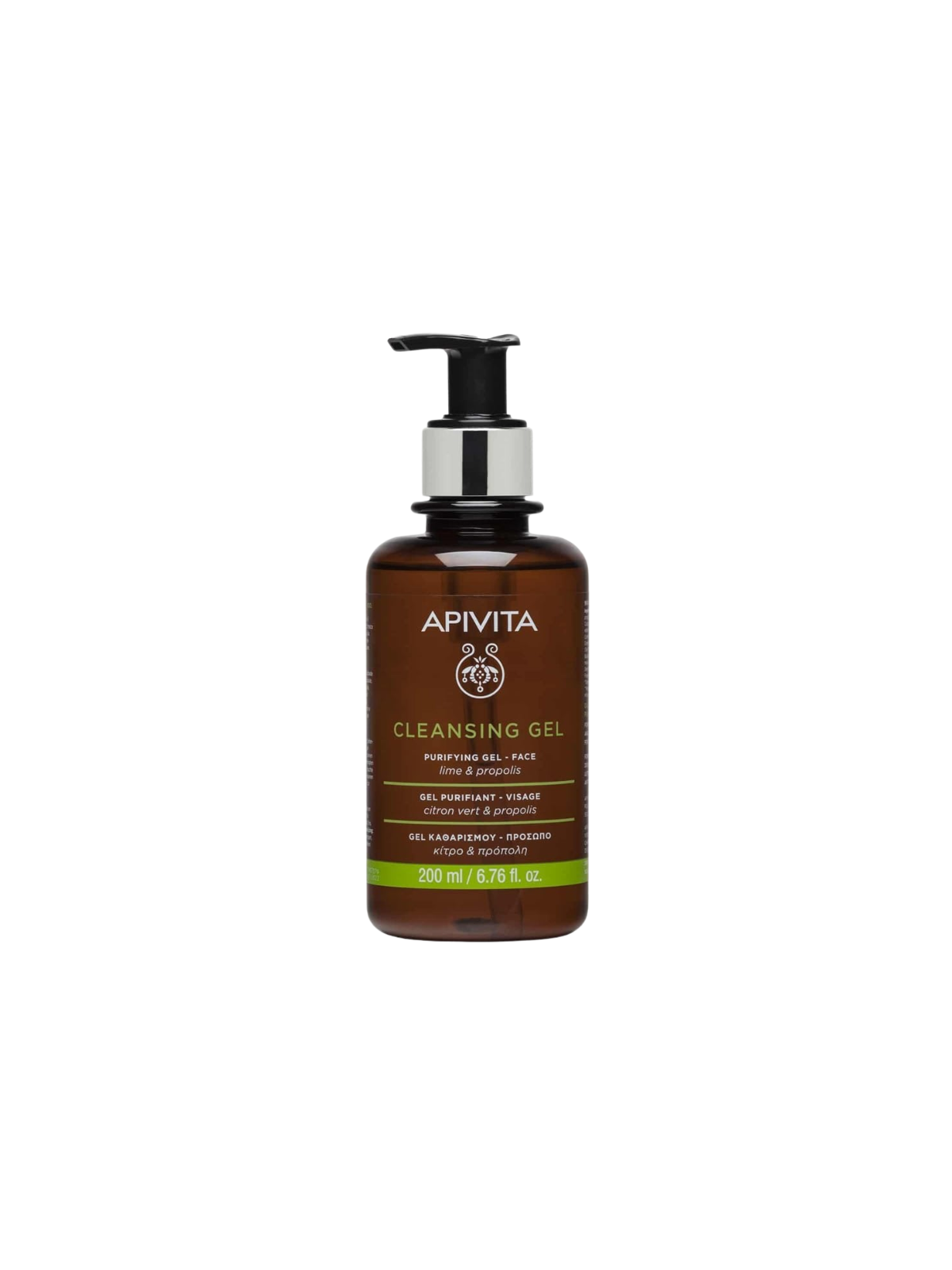 Apivita gel purificante lima y propolis 200ml