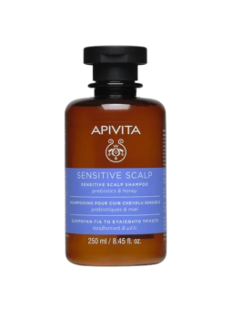 Apivita champu para cuero cabelludo sensible 250ml