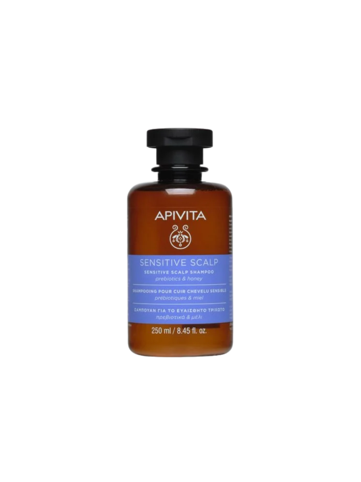 Apivita champu para cuero cabelludo sensible 250ml