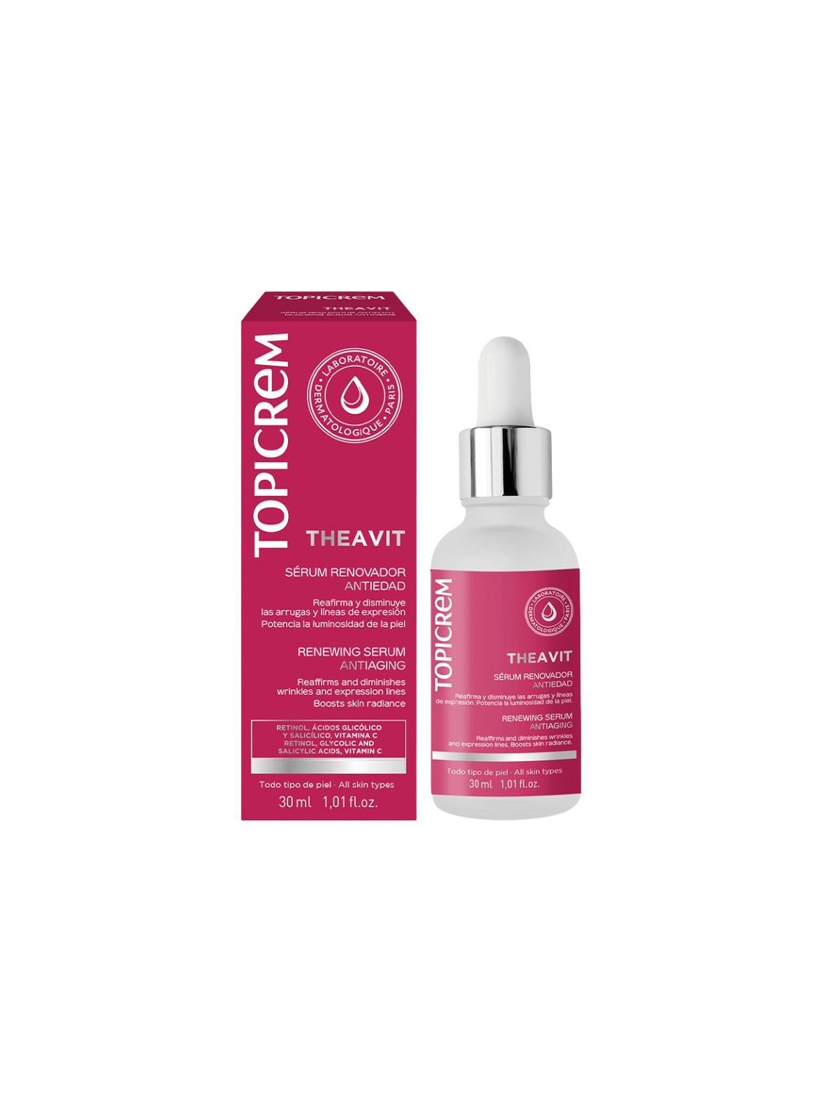 Topicrem ah theavit forte serum renovador 30  ml
