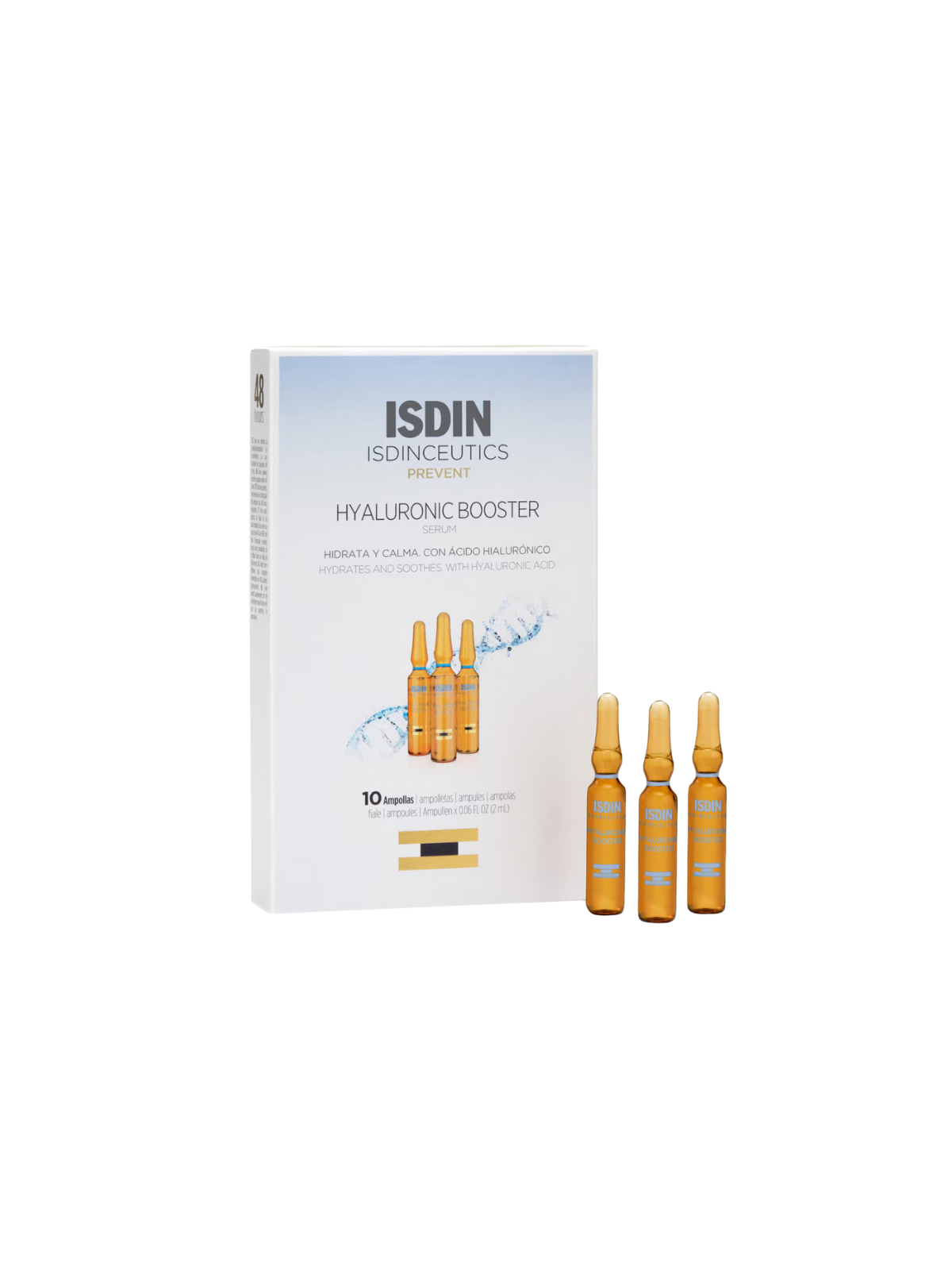 Isdin Hyaluronic Booster 10 ampollas