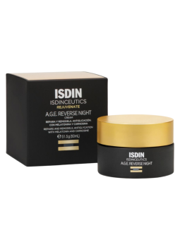ISDIN Isdinceutics A.G.E. Reverse Night Crema Facial Reparadora Antiedad de Noche 50 g