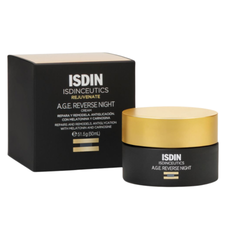 ISDIN Isdinceutics A.G.E. Reverse Night Crema Facial Reparadora Antiedad de Noche 50 g