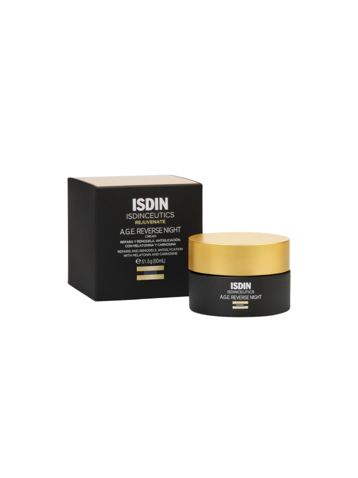 ISDIN Isdinceutics A.G.E. Reverse Night Crema Facial Reparadora Antiedad de Noche 50 g