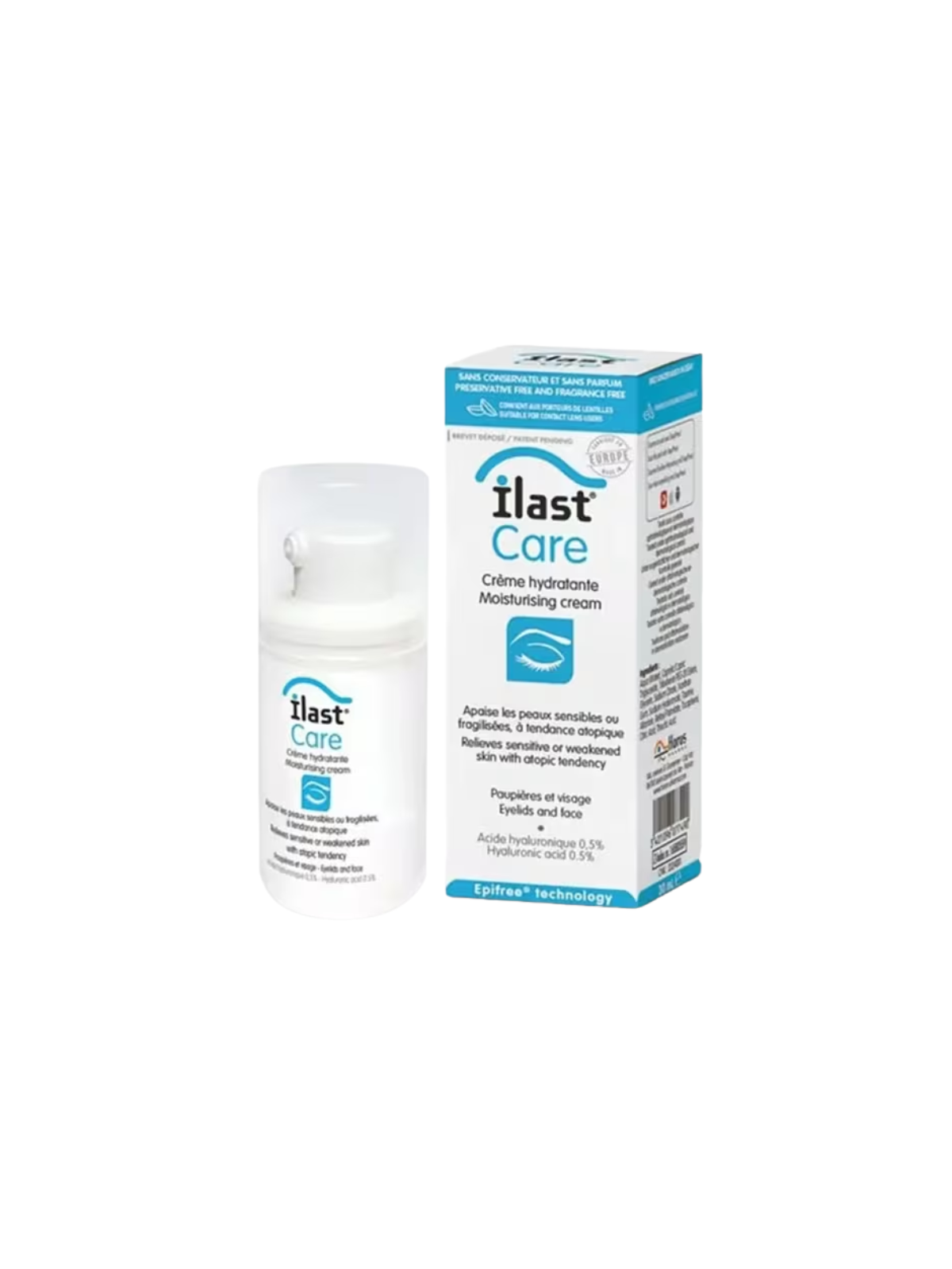 Ilast care crema párpados frasco (antiguo Evea)