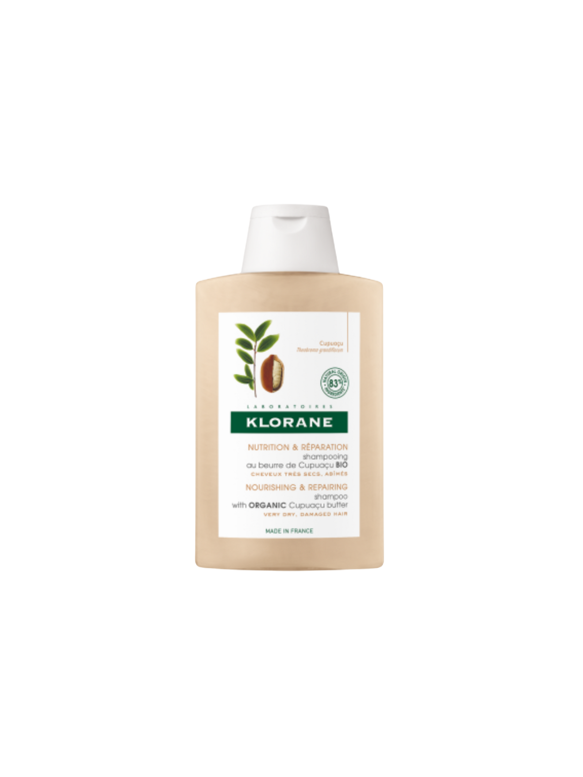 Klorane champu a la manteca de cupuaçu bio 200 ml