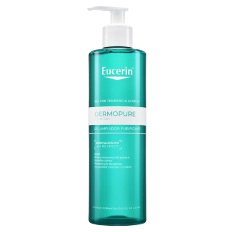 Eucerin Dermopure Oil control gel limpiador 400 ml