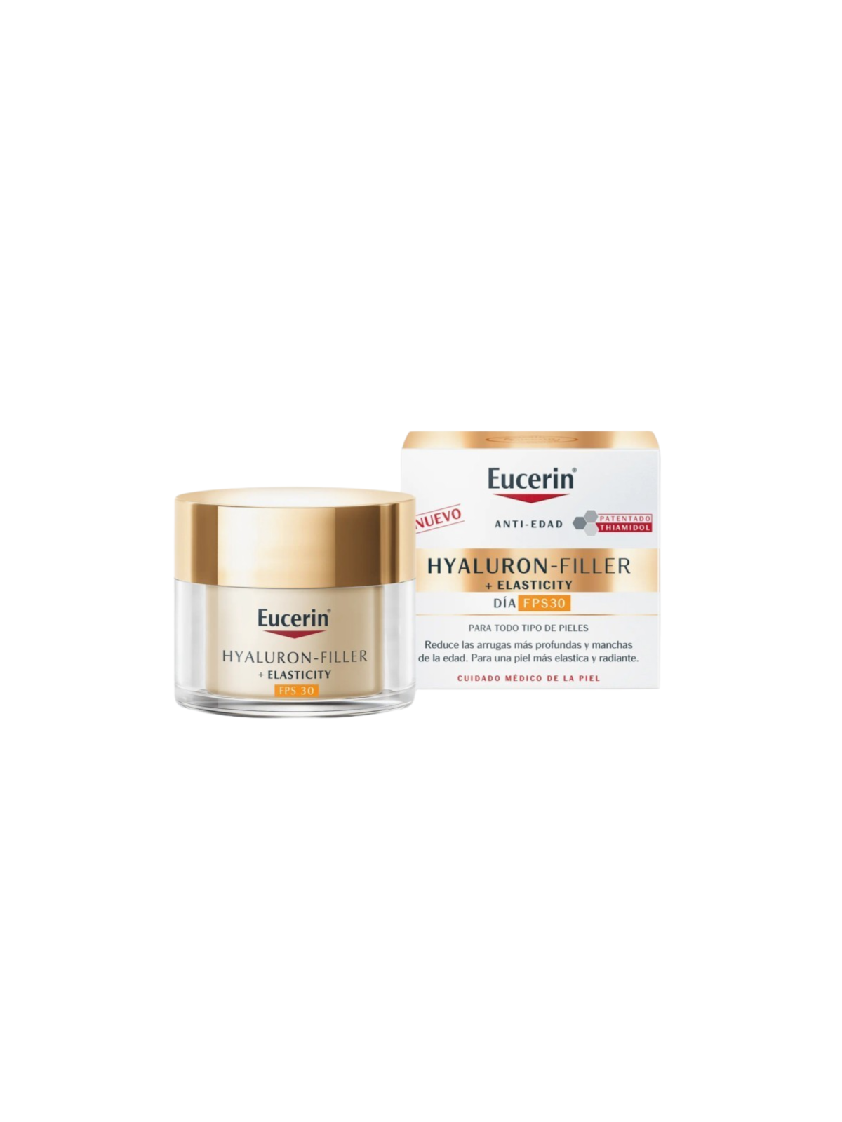 Eucerin hyaluron filler elasticity día FPS 30 50 ml