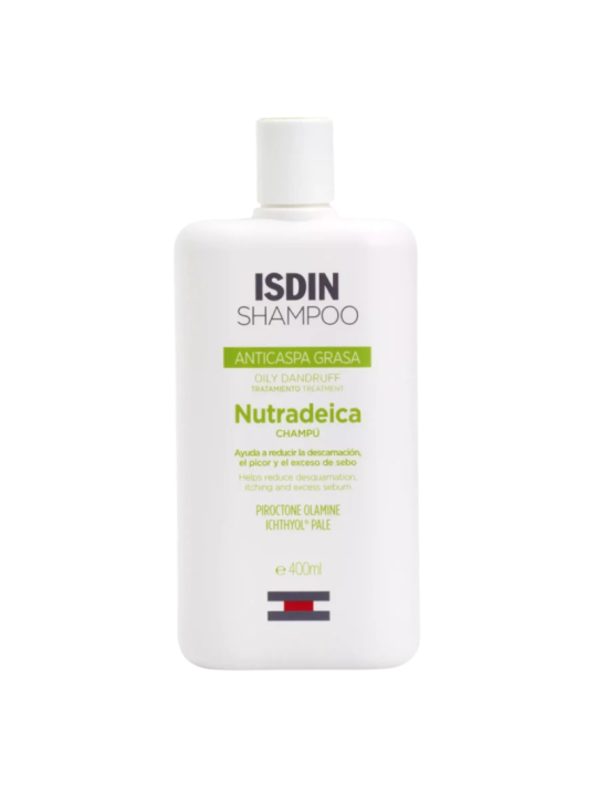 Isdin Nutradeica Anticaspa grasa champú 400 ml