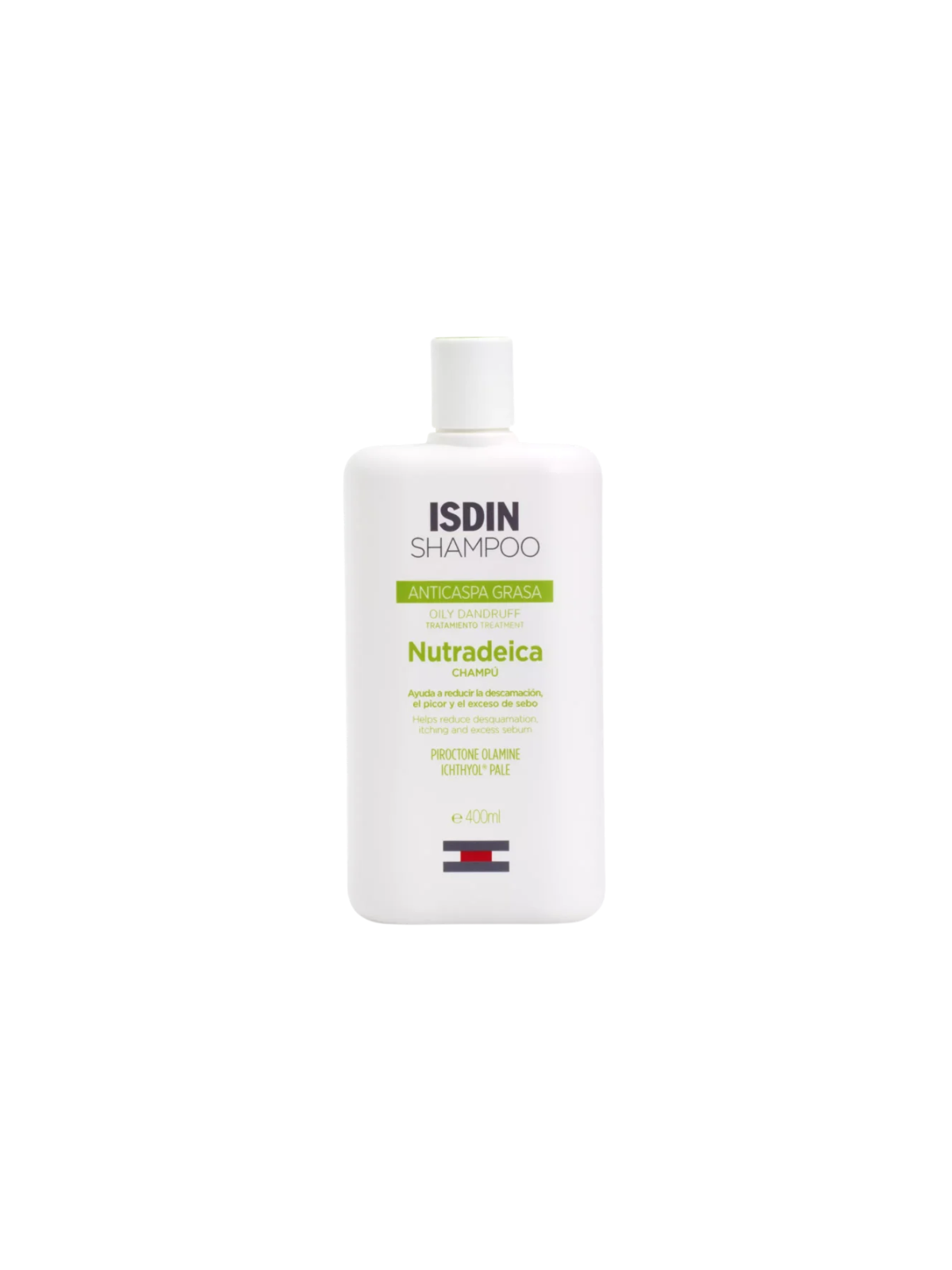 Isdin Nutradeica Anticaspa grasa champú 400 ml