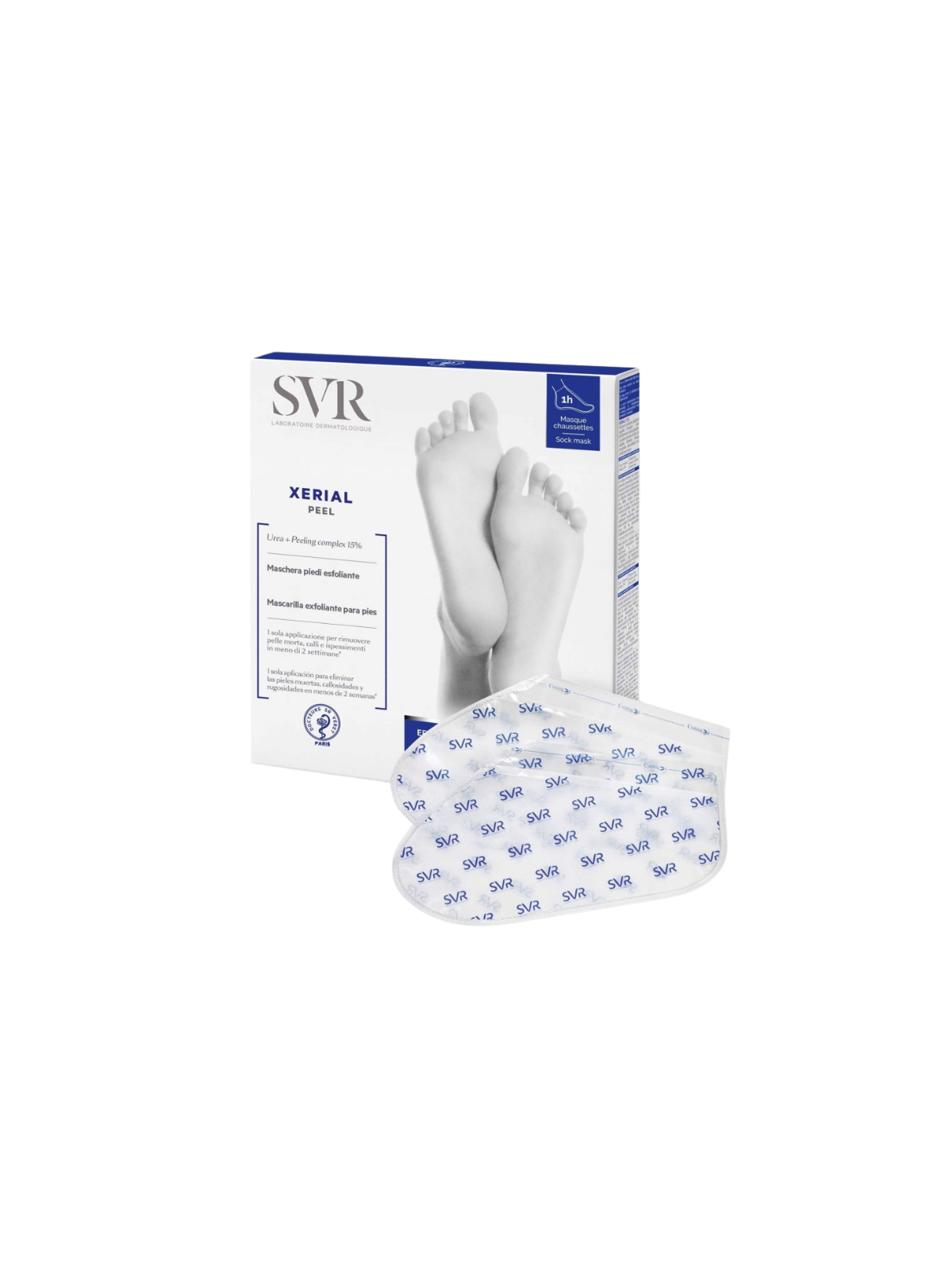 Svr xerial peel mascarilla exfoliante para pies