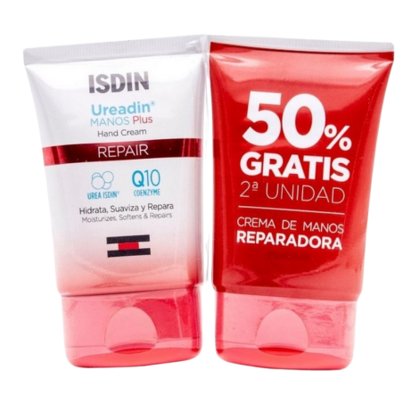 Isdin ureadin plus crema manos reparadora duplo