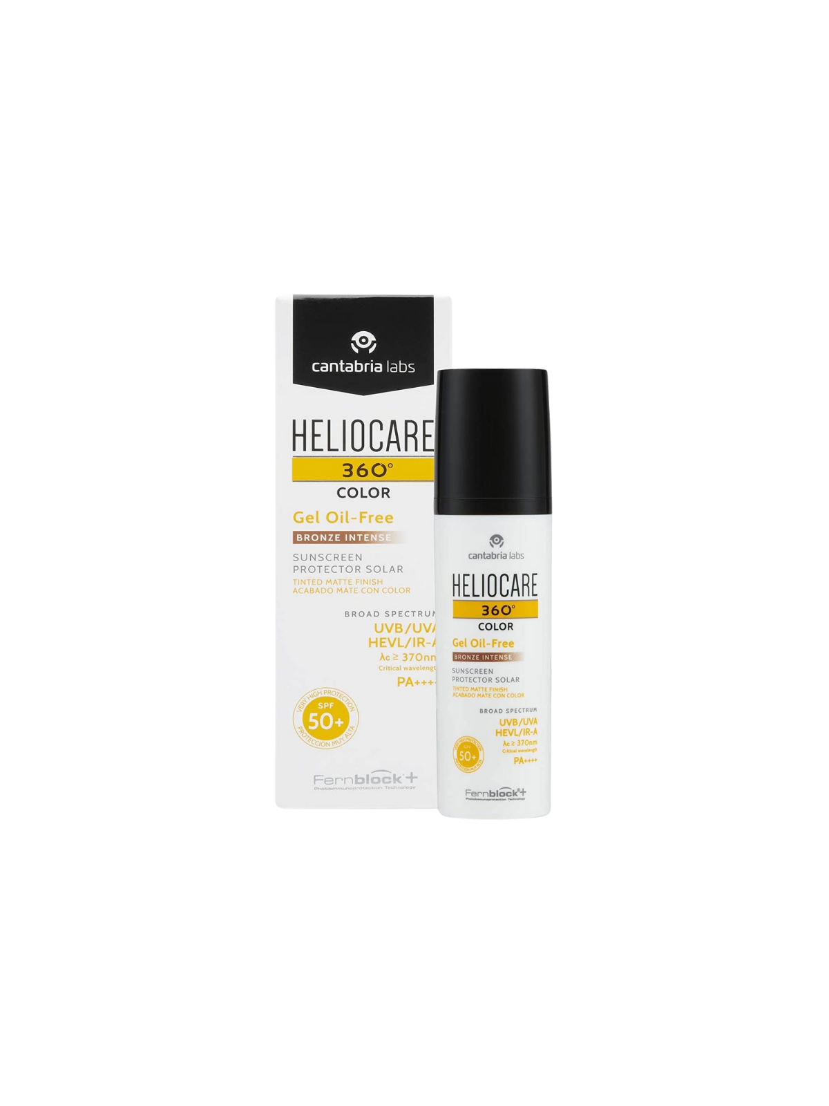 Heliocare 360º color gel oil-free SPF 50 Bronze Intense 50 ml