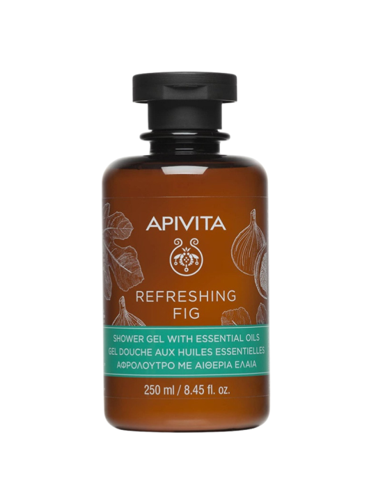 Apivita gel de baño y ducha Refrescante de Higo 250 ml
