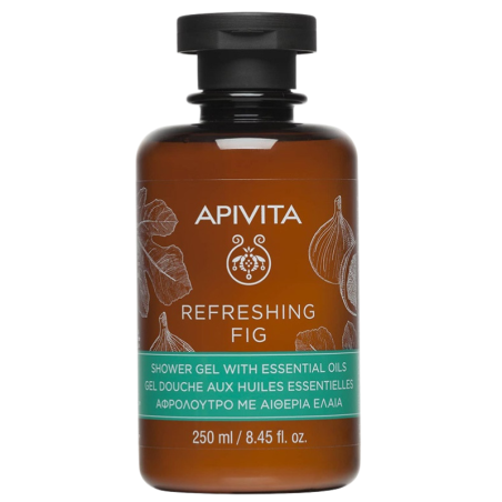 Apivita gel de baño y ducha Refrescante de Higo 250 ml