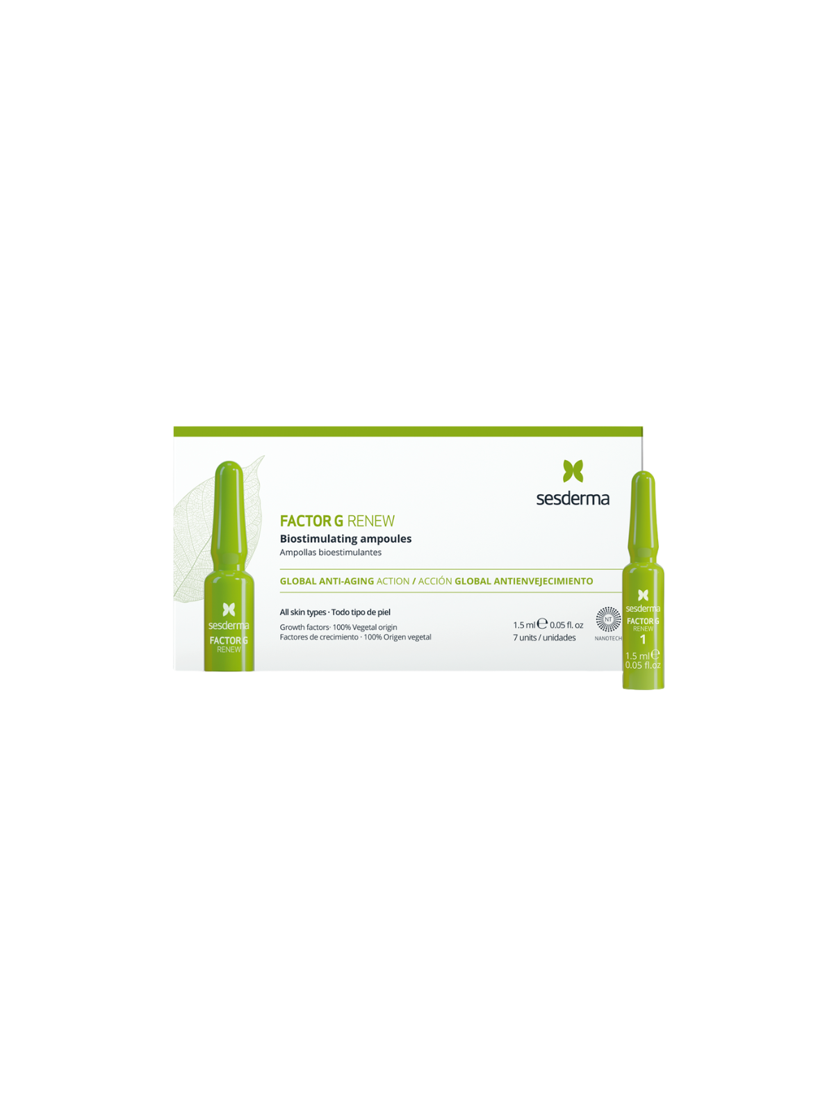 Sesderma factor g renew ampollas bioestimulantes