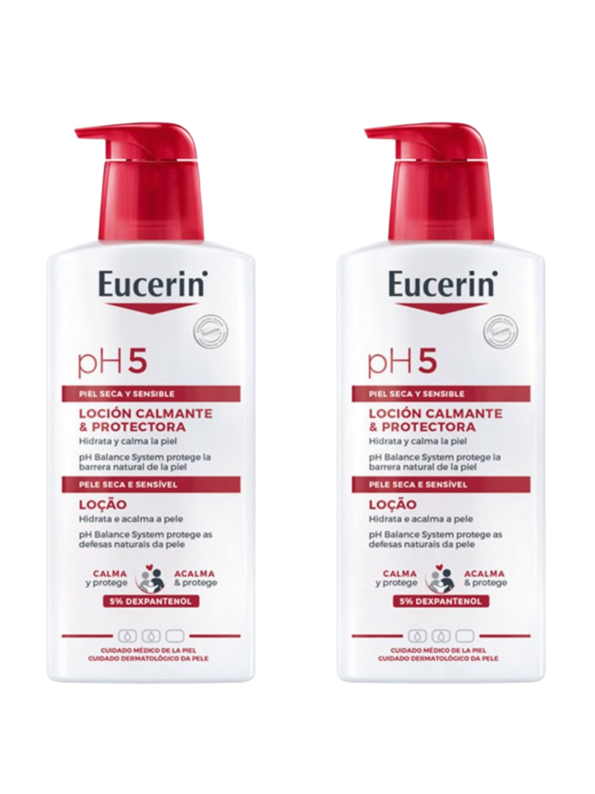 Eucerin ph5 duplo loción hidratante 400 ml