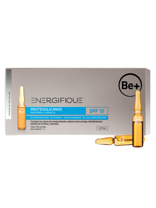 Be+ energifique ampollas proteoglicanos spf 15 30 u x 2 ml