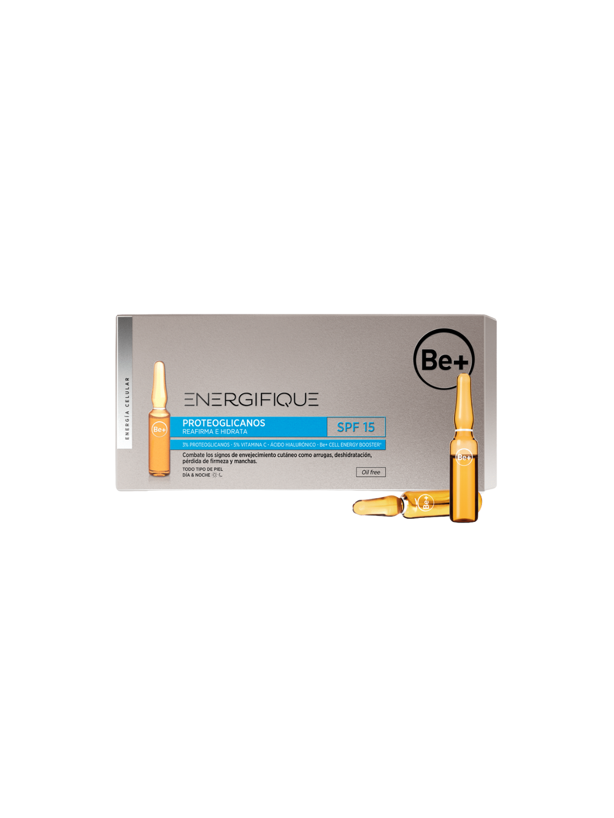 Be+ energifique ampollas proteoglicanos spf 15 30 u x 2 ml