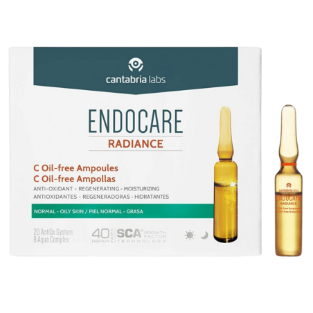 Endocare radiance c oil-free 2 ml 10 ampollas