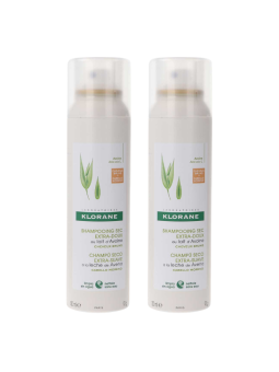 Klorane champu seco avena cabello moreno duplo