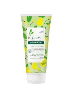 Klorane junior gel ducha 2 en 1  200 ml perfume pera