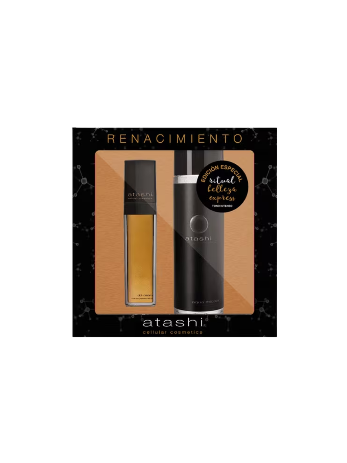 Atashi pack piel radiante nude skin dd cream y agua micelar