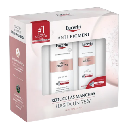 Eucerin Pack Anti Pigment Día SPF 30 crema y Anti Pigment Corrector de Manchas