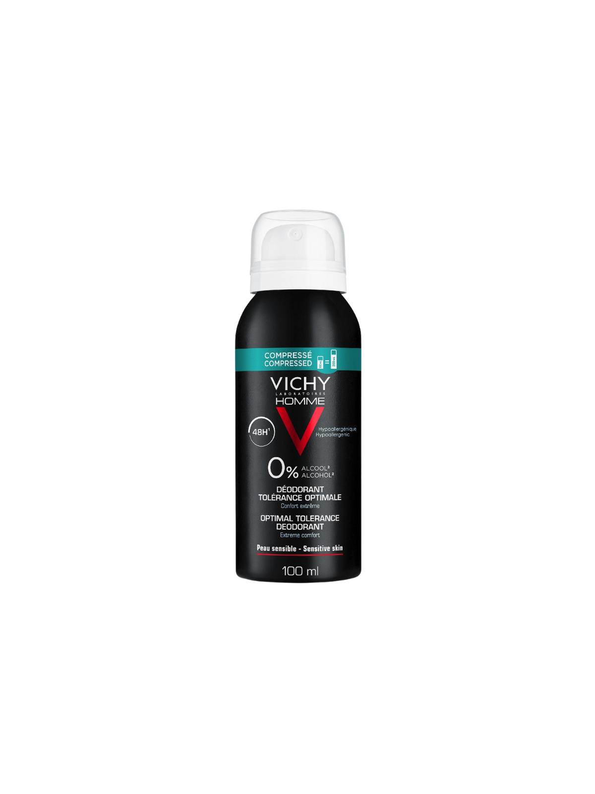 Vichy Homme desodorante Tolerancia Optima spray 48 h 100 ml