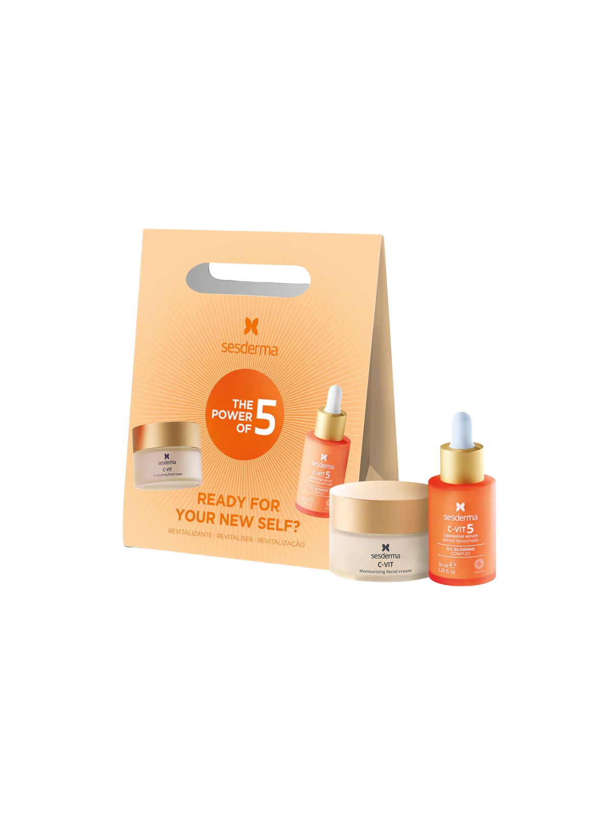 Sesderma pack C- Vit liposomal serum + C-Vit crema facial