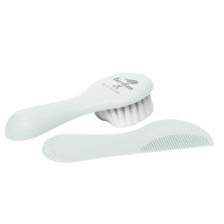 Suavinex set cepillo y peine verde